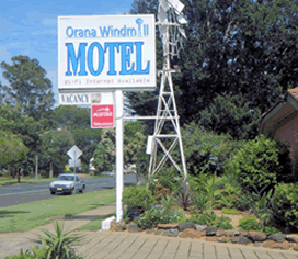 Orana Windmill Motel - Accommodation Tasmania