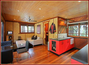 Absolute Beachfront Bamboo Hideaway - Accommodation Tasmania 0