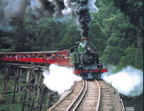 Puffing Billy - Accommodation Tasmania 1