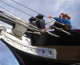 Replica Of The Brig Amity - Accommodation Tasmania 0