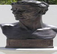 Adam Lindsay Gordon Bronze Bust - Accommodation Tasmania