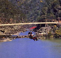 Launceston Cataract Gorge  Gorge Scenic Chairlift - Accommodation Tasmania