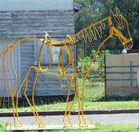 Augathella Wrought Iron Sculptures - Accommodation Tasmania