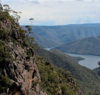 Landers Falls Lookout - Accommodation Tasmania