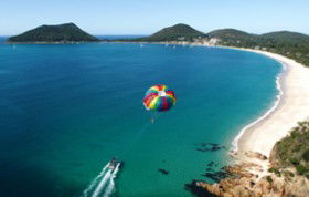 Port Stephens Parasailing - Accommodation Tasmania 3