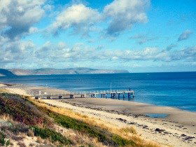 Normanville Beach - Accommodation Tasmania 1