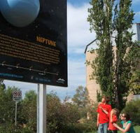 Worlds Largest Virtual Solar System Drive - Accommodation Tasmania