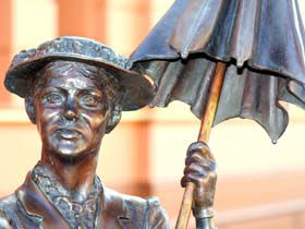 Mary Poppins Statue - Accommodation Tasmania 0