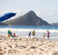 Fingal Bay Beach - Accommodation Tasmania