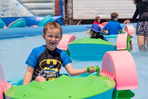 Waterworld Central - Mobile Inflatable Waterpark - Accommodation Tasmania 2