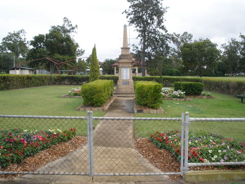 McConnell Park And Toogoolawah War Memorial - Accommodation Tasmania 0