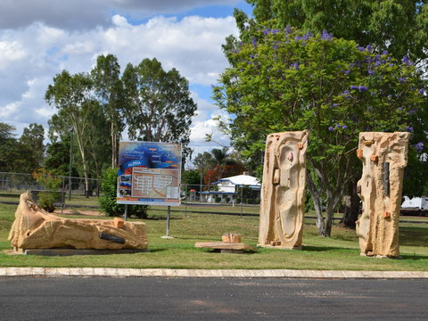 The Fossilised Forest Sculpture - Accommodation Tasmania 0