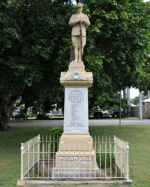 Miriam Vale War Memorial - Accommodation Tasmania 1