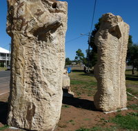 Fossilised Forrest Sculptures - Accommodation Tasmania