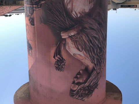 Kadina Water Tower Mural - Accommodation Tasmania 0