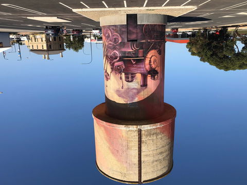 Kadina Water Tower Mural - Accommodation Tasmania 1