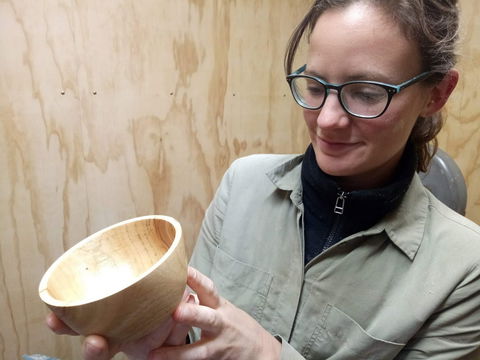 Make A Bowl Woodturning - Accommodation Tasmania 1