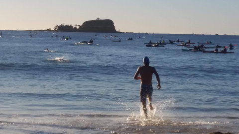 Island Charity Swim - Accommodation Tasmania 1