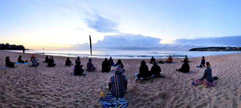 Making Meditation Mainstream Free Beach Meditation Session Mooloolaba - Accommodation Tasmania 0