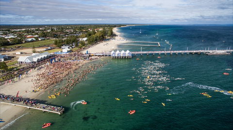 SunSmart Busselton Jetty Swim - Accommodation Tasmania 2