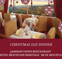 Christmas Day Dinner Hotel Mountain Heritage - Accommodation Tasmania