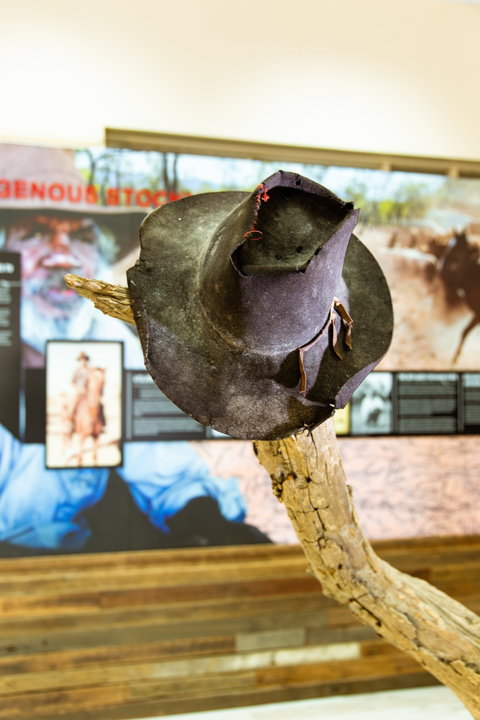Indigenous Stock Workers Display - Accommodation Tasmania 2