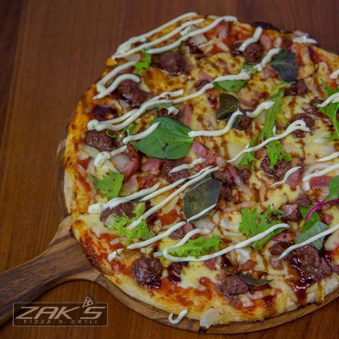 ZAK'S Pizza And Grill - Accommodation Tasmania 0