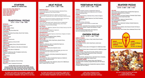 Spartans – Pizza Pastas & Ribs - Accommodation Tasmania 1