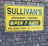 Sullivan's Restaurant - Accommodation Tasmania