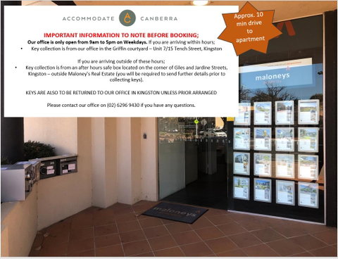 Mode 220 Braddon ACT - Accommodation Tasmania 1