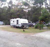 Crayfish Creek Van  Cabin Park - Accommodation Tasmania