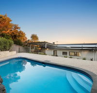 Ellerina Sea Vista Luxury Family Retreat with sauna pool amazing water views walk to beach - Accommodation Tasmania