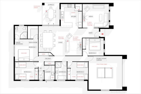Family Friendly Holiday Home - Accommodation Tasmania 2