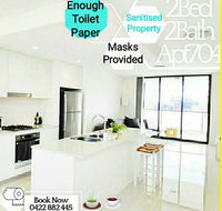 Stylish Liverpool 2Bed 2Bath Apartment -Skyline Views -Masks Provided - Accommodation Tasmania