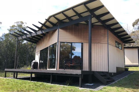 BAY OF FIRES ECO HUT Off Grid Experience At Binalong Bay - Accommodation Tasmania 0