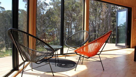 BAY OF FIRES ECO HUT Off Grid Experience At Binalong Bay - Accommodation Tasmania 11