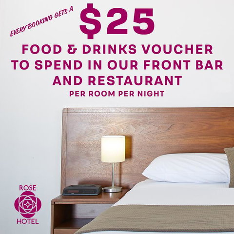 The Rose Hotel & Motel - Accommodation Tasmania 3