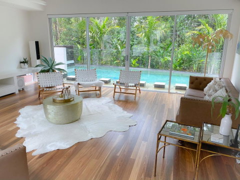 Tranquil Noosa Heads Luxury Home With Private Pool - Gym Tennis & Golf - Accommodation Tasmania 0