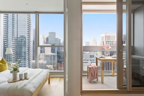 A Comfy 2BR Apt W City Views Near Southern Cross - Accommodation Tasmania 0