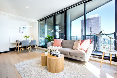 33, Cotton Cloud, LVL48@2BR2BTH Apt, Mel Cen, Freetram - Accommodation Tasmania 0
