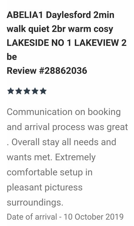 Abelia Cottages SPA LAKESIDE COTTAGE NO 1 - Accommodation Tasmania 3