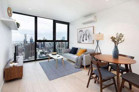 EQ Tower Modern Apartments Melbourne Central CBD - Accommodation Tasmania 0