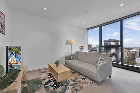 EPORO Tower Modern Apartments Melbourne Central CBD - Accommodation Tasmania 0