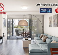 Art-Inspired Designer APT in the vibrant area - Accommodation Tasmania