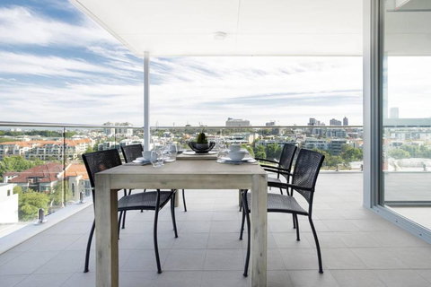 Minimalist Penthouse Condo With Skyline Vistas - Accommodation Tasmania 0