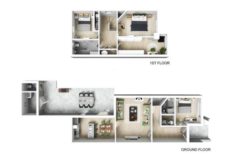 NEWLY RENOVATED LARGE 3.5 BDRM HOUSE! BEST OF MELB - Accommodation Tasmania 1