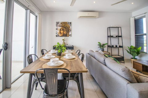 ZEN CENTRAL CBD - Affordable 3-Bdrm Apt In The Heart Of Darwin City - Accommodation Tasmania 3