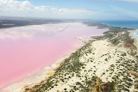 70-minute Pink Lake Scenic Flight - Accommodation Tasmania 4