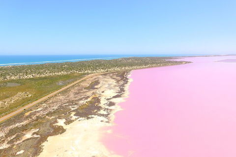 70-minute Pink Lake Scenic Flight - Accommodation Tasmania 5