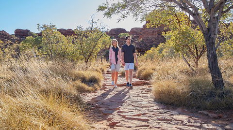 Kings Canyon Guided Rim Walk - Accommodation Tasmania 4